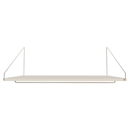 Library Hanger Shelf - Warm White Steel