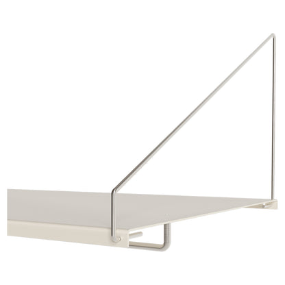 Library Hanger Shelf - Warm White Steel