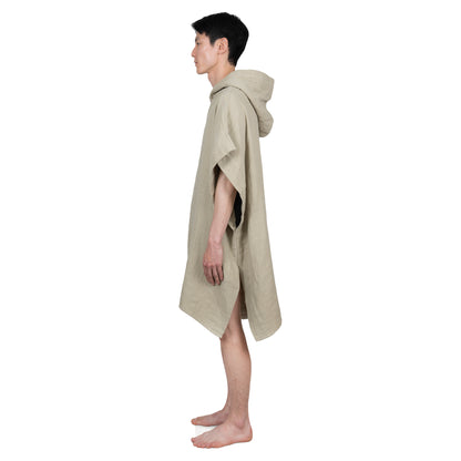 Light Towel Poncho - Sage Green