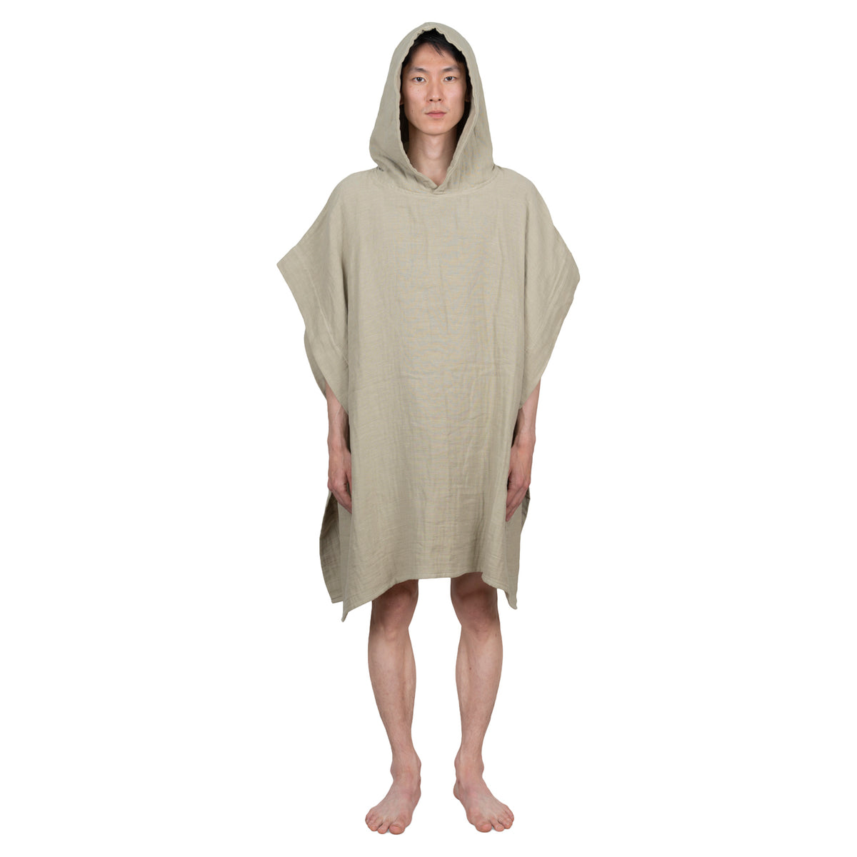Light Towel Poncho - Sage Green