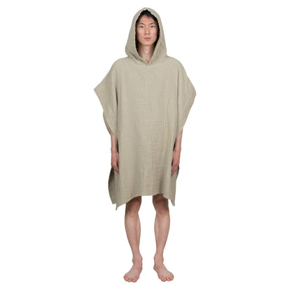 Light Towel Poncho - Sage Green