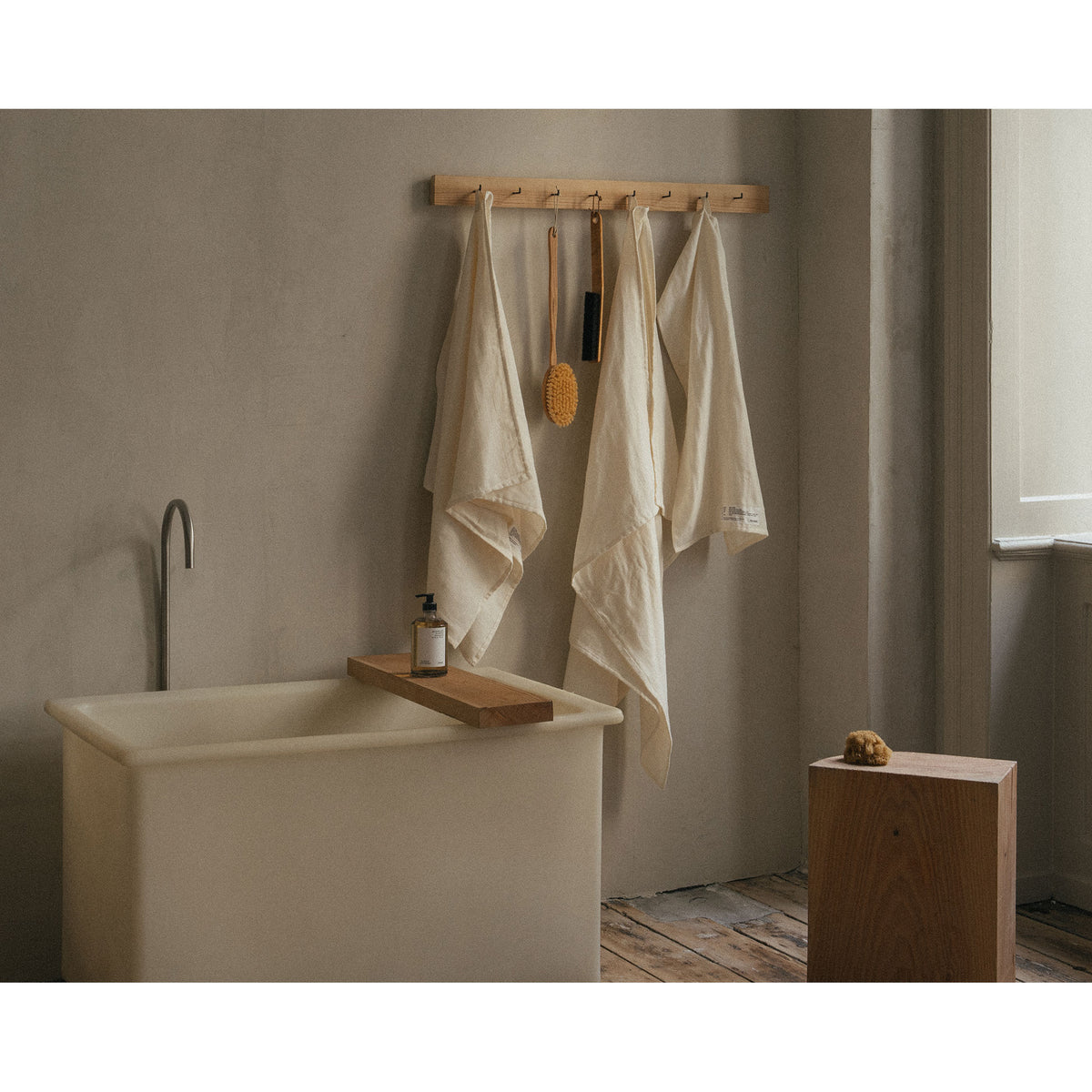 Light Towel Set - Bone White