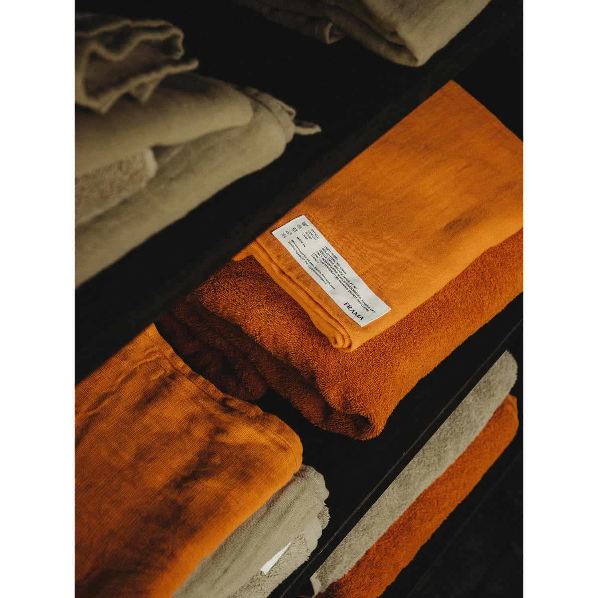 Light Towel Set - Burnt Orange