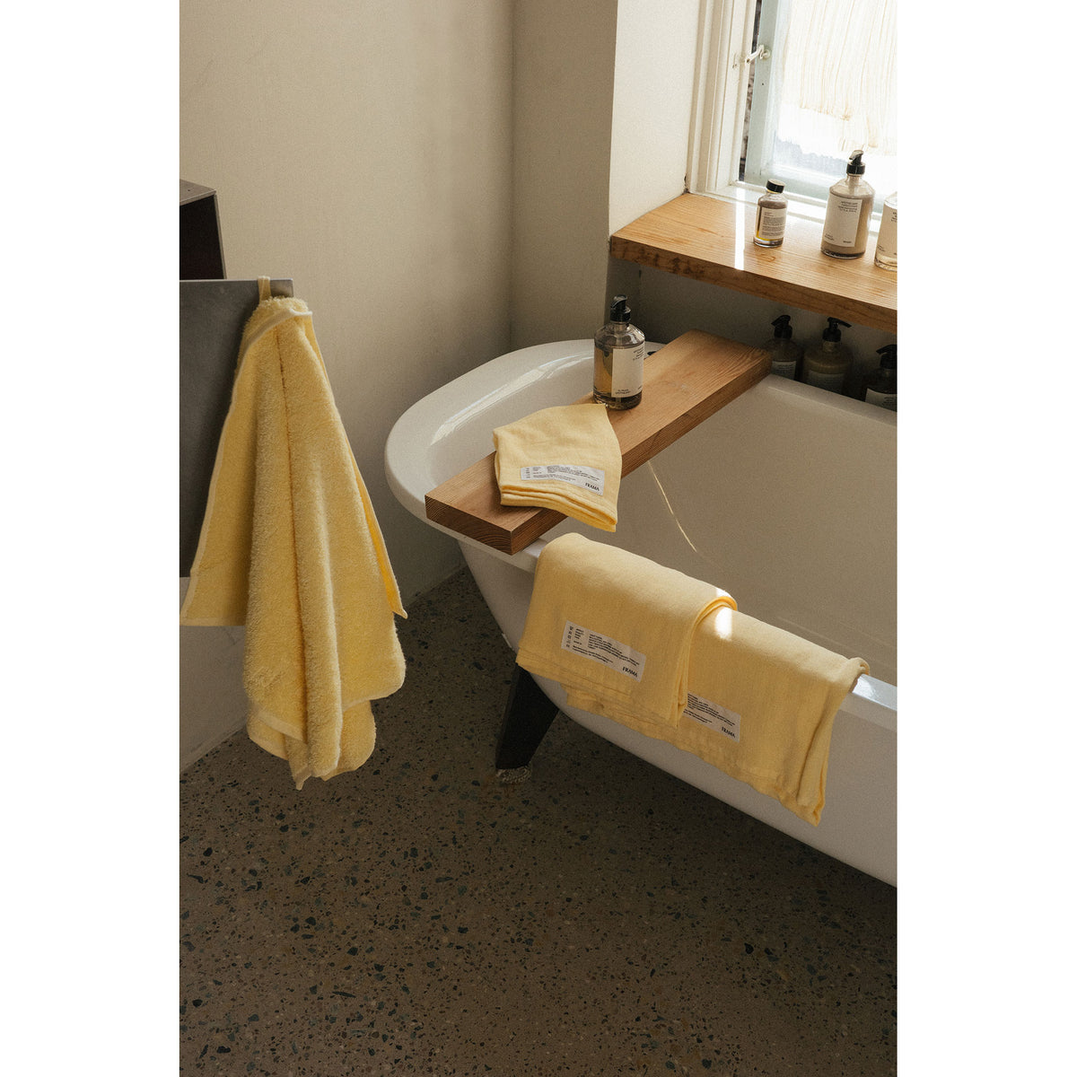 Light Towel Set - Pale Yellow