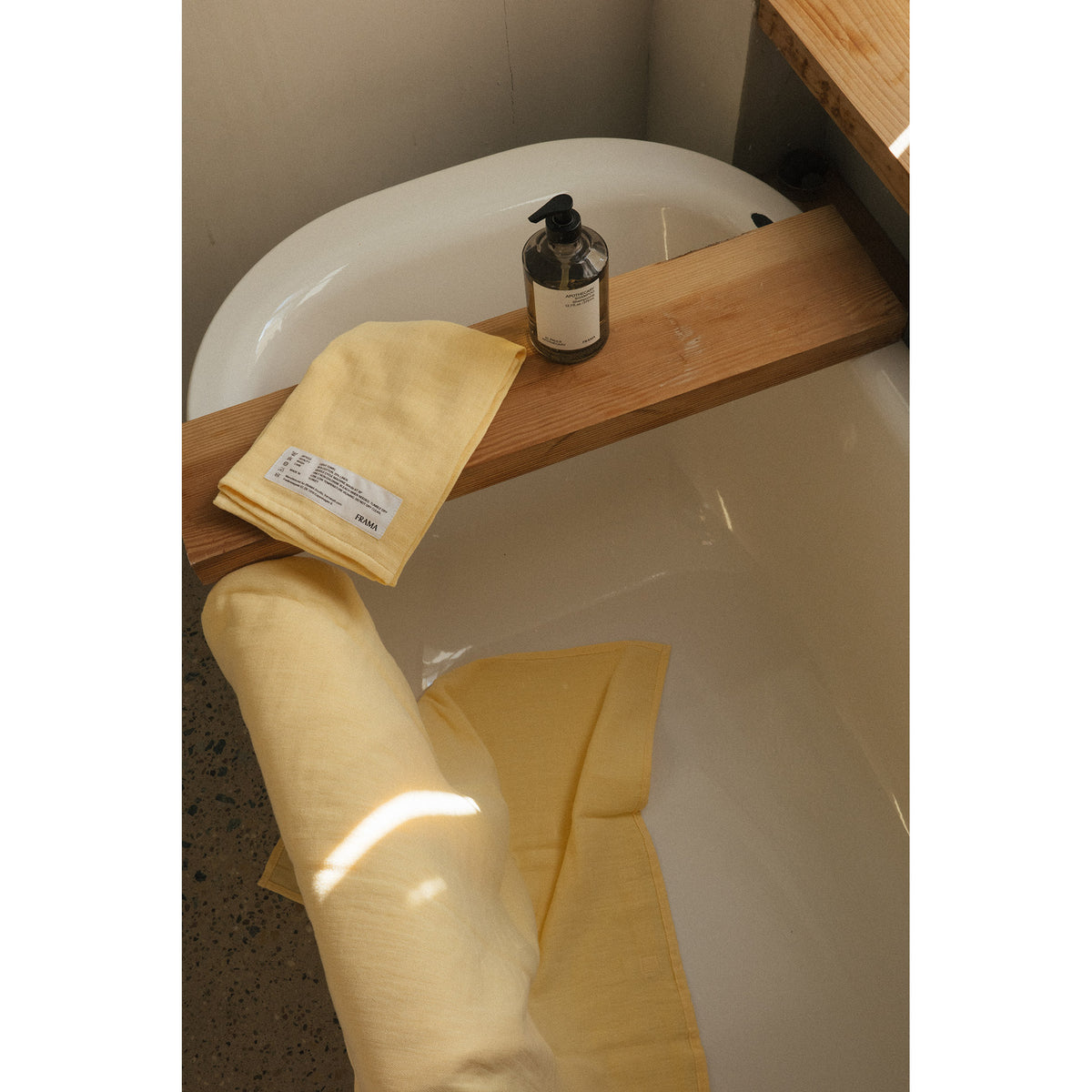 Light Towel Set - Pale Yellow