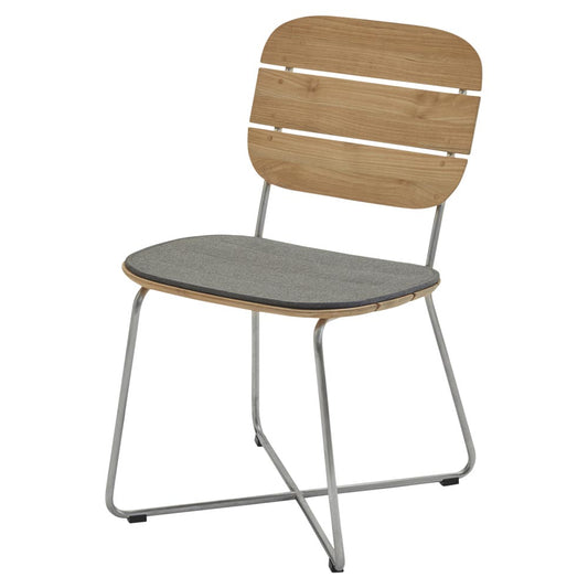 Lilium Outdoor Chair Cushion - Charcoal