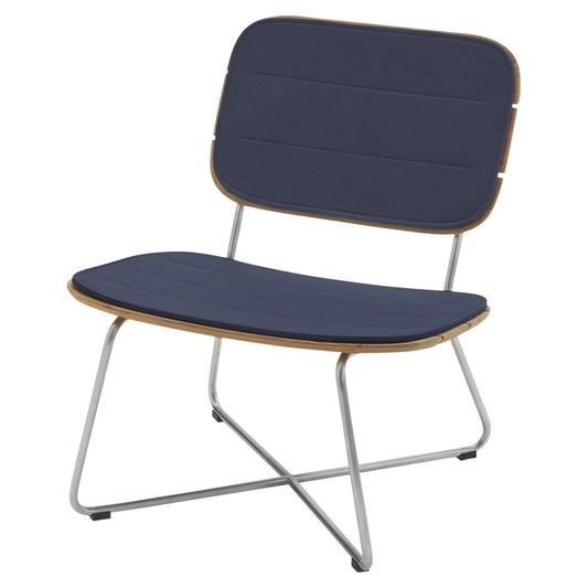 Lilium Outdoor Lounge Chair Cushions - Marine