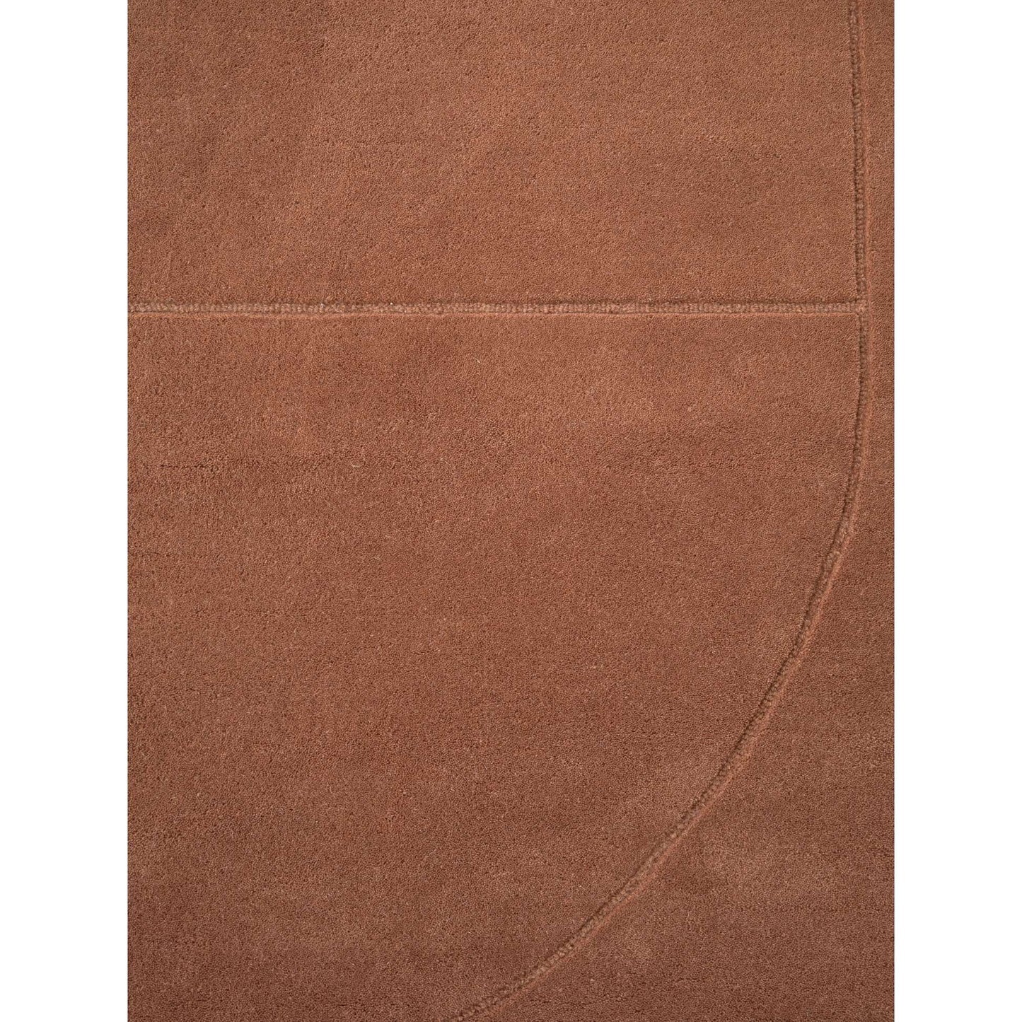 Lineal Poem Rug - Amber
