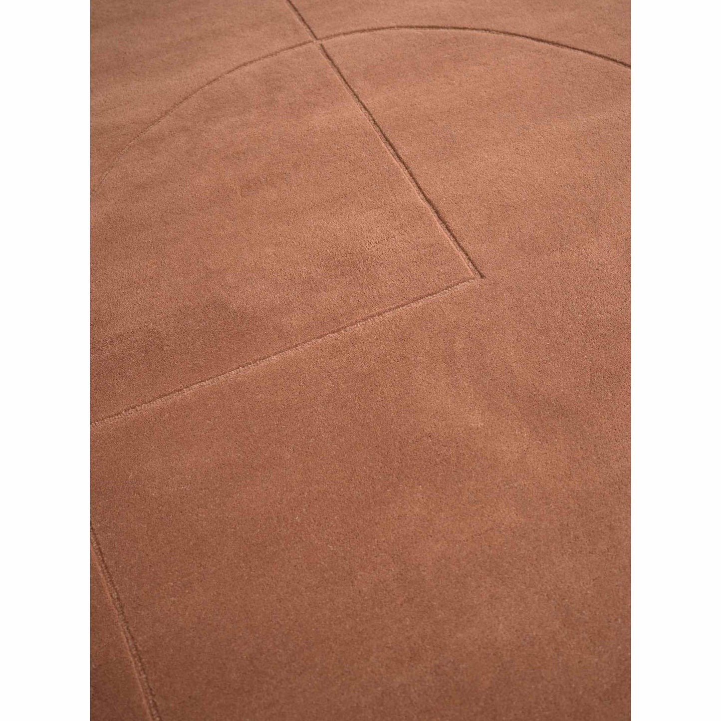 Lineal Poem Rug - Amber