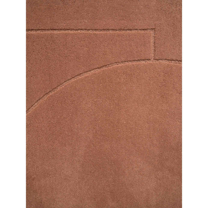 Lineal Poem Rug - Amber
