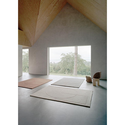 Lineal Poem Rug - Beige