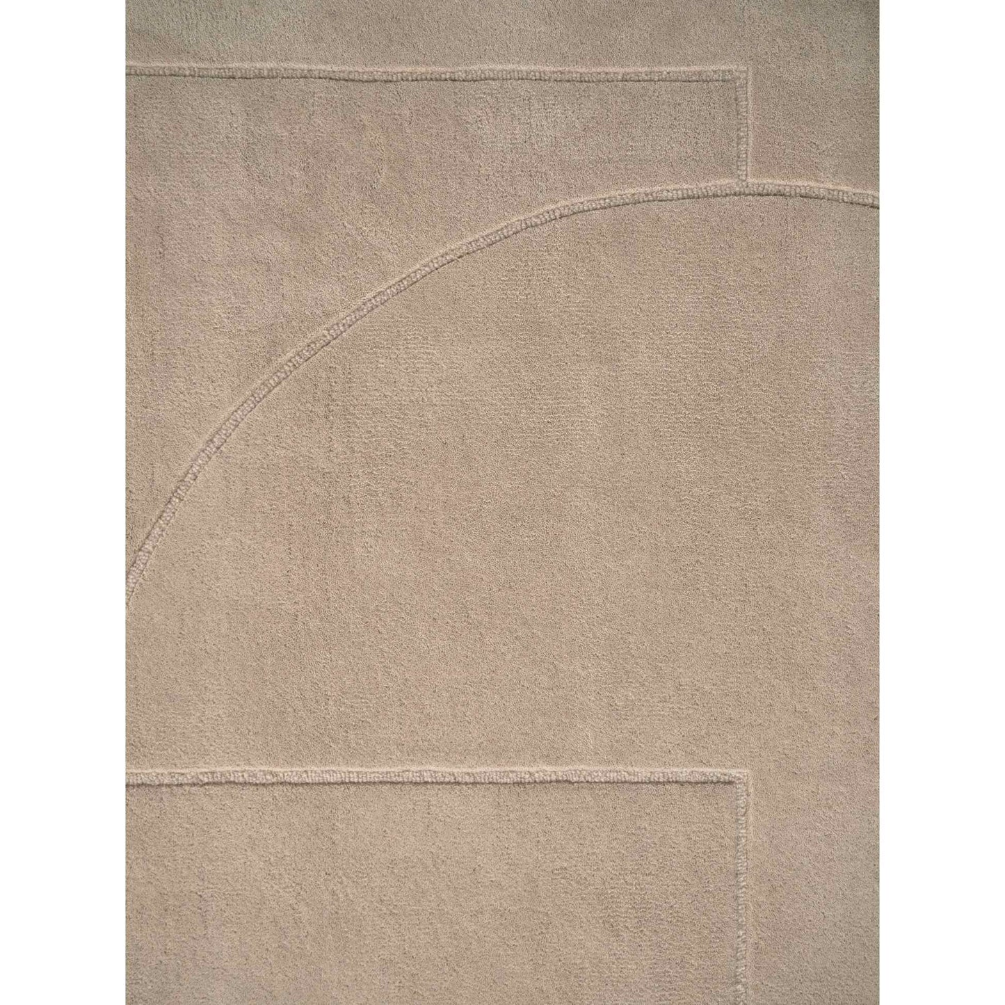 Lineal Poem Rug - Beige