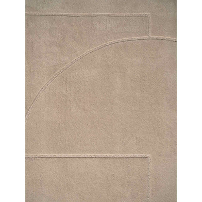 Lineal Poem Rug - Beige