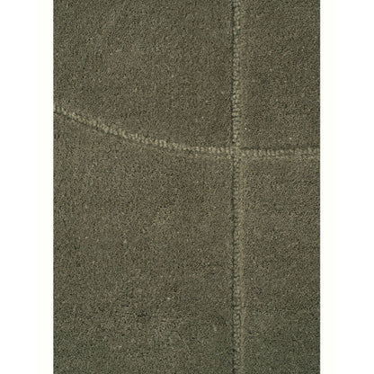Lineal Poem Rug - Moss