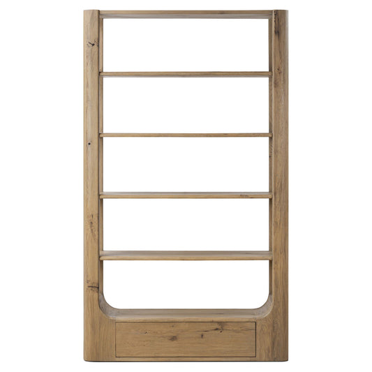Lloyd Bookcase - Aged Natural Oak Veneer