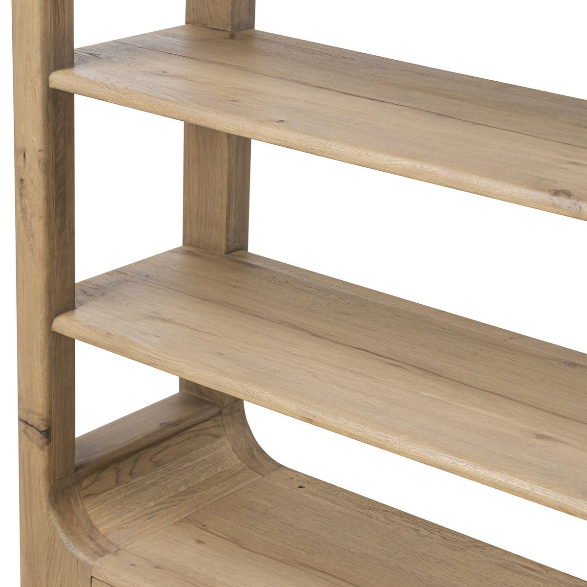Lloyd Bookcase - Aged Natural Oak Veneer