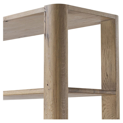 Lloyd Bookcase - Aged Natural Oak Veneer