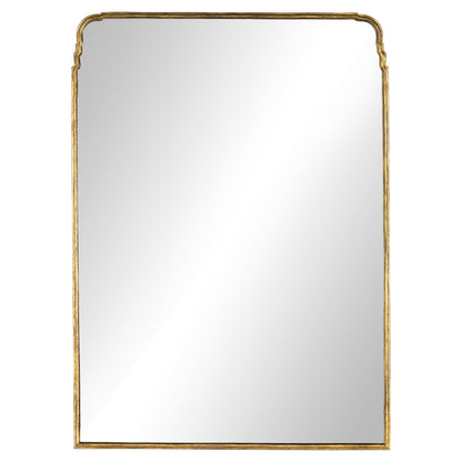 Loire Grand Floor Mirror - Antiqued Gold Leaf