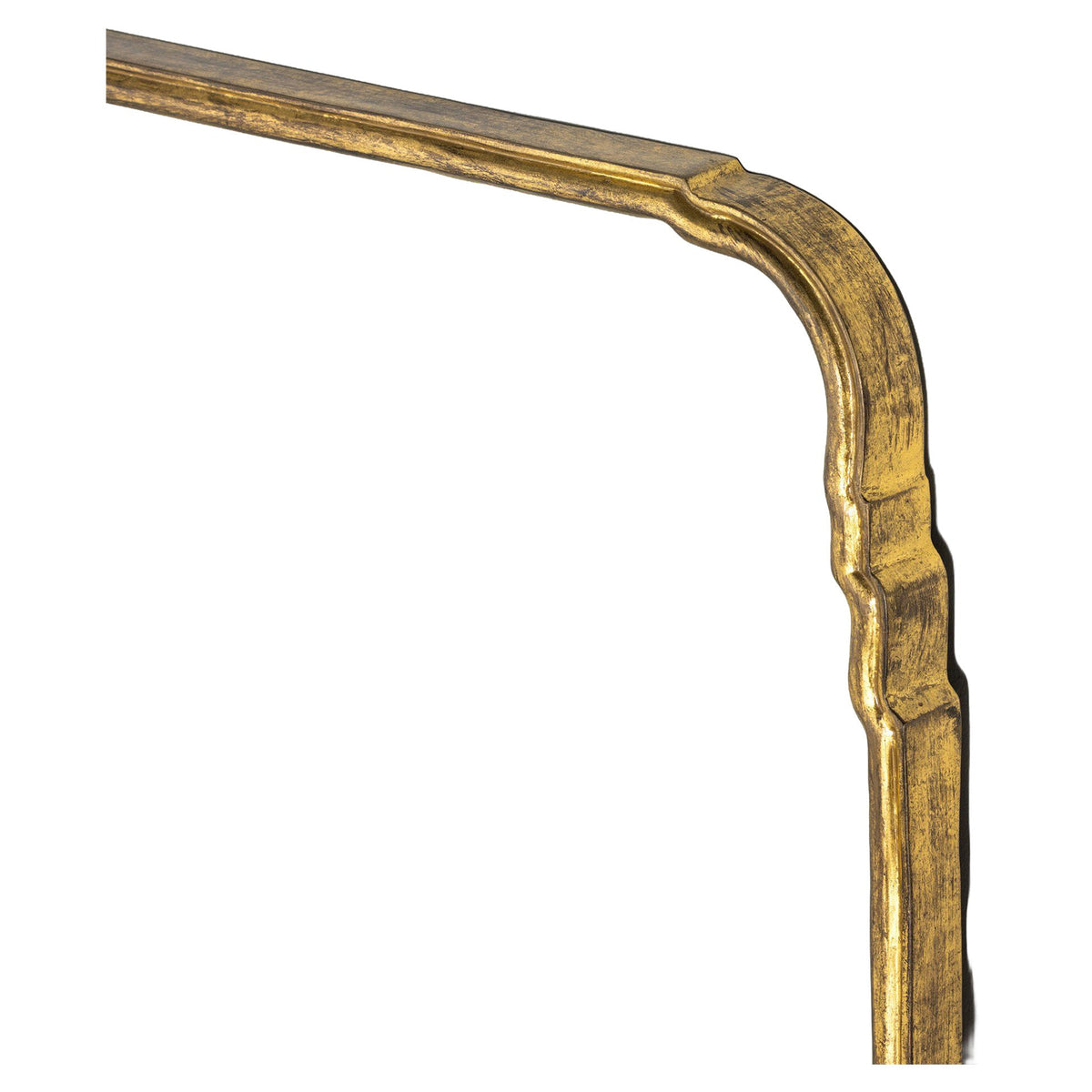Loire Grand Floor Mirror - Antiqued Gold Leaf