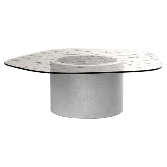 Loop Center Table - Cast Glass Top