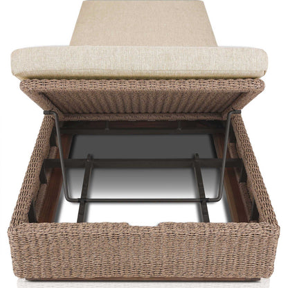 Lorelei Outdoor Chaise - Alessi Buff