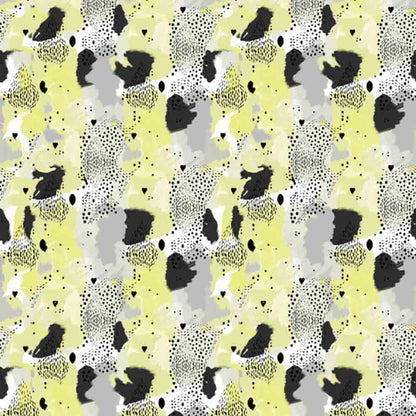 Love Leopard Wallpaper - Lemon