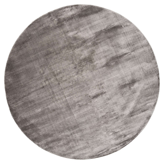 Lucens Round Rug - Gray