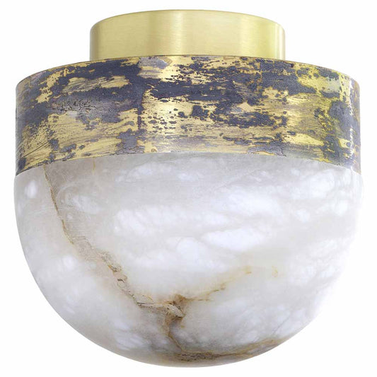 Lucid 200 Flush Mount - Honed Alabaster