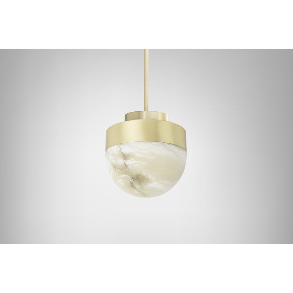 Lucid 200 Pendant - Honed Alabaster