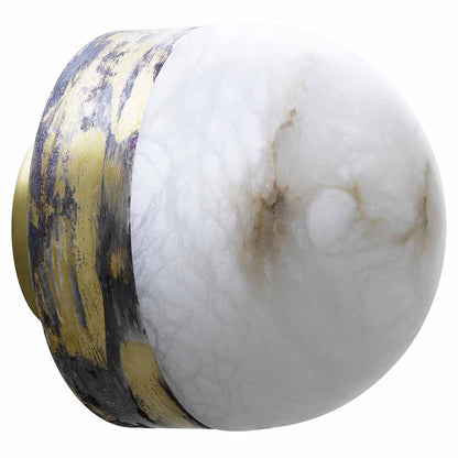 Lucid 200 Wall Sconce - Honed Alabaster