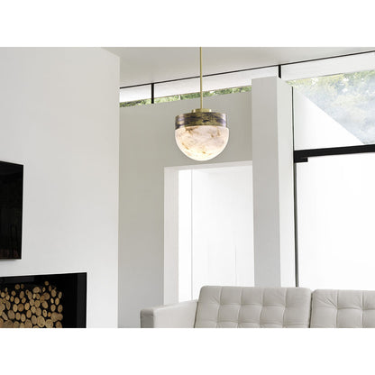 Lucid 300 Pendant - Honed Alabaster