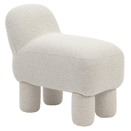 Lulu Pouf - Cream