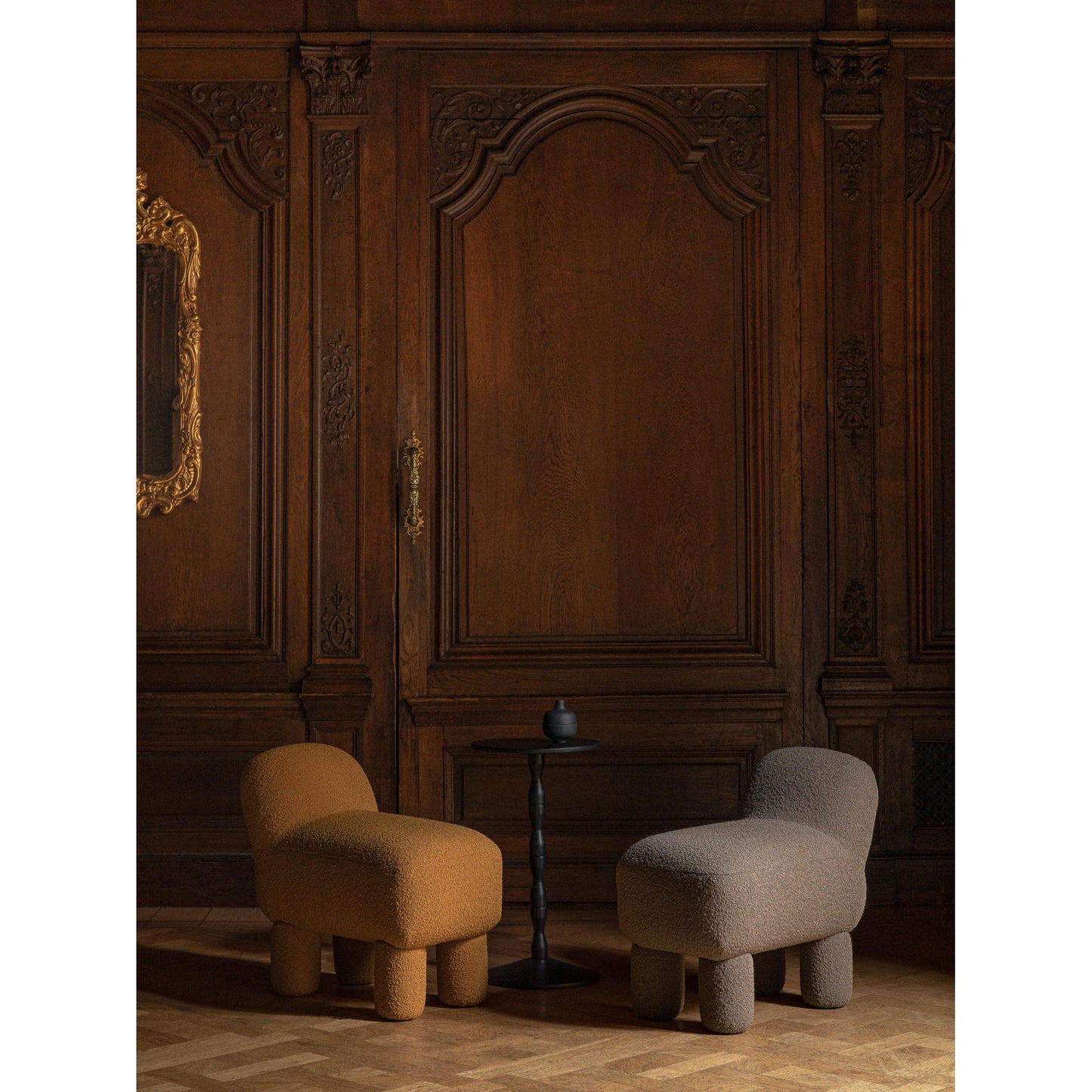 Lulu Pouf - Brown