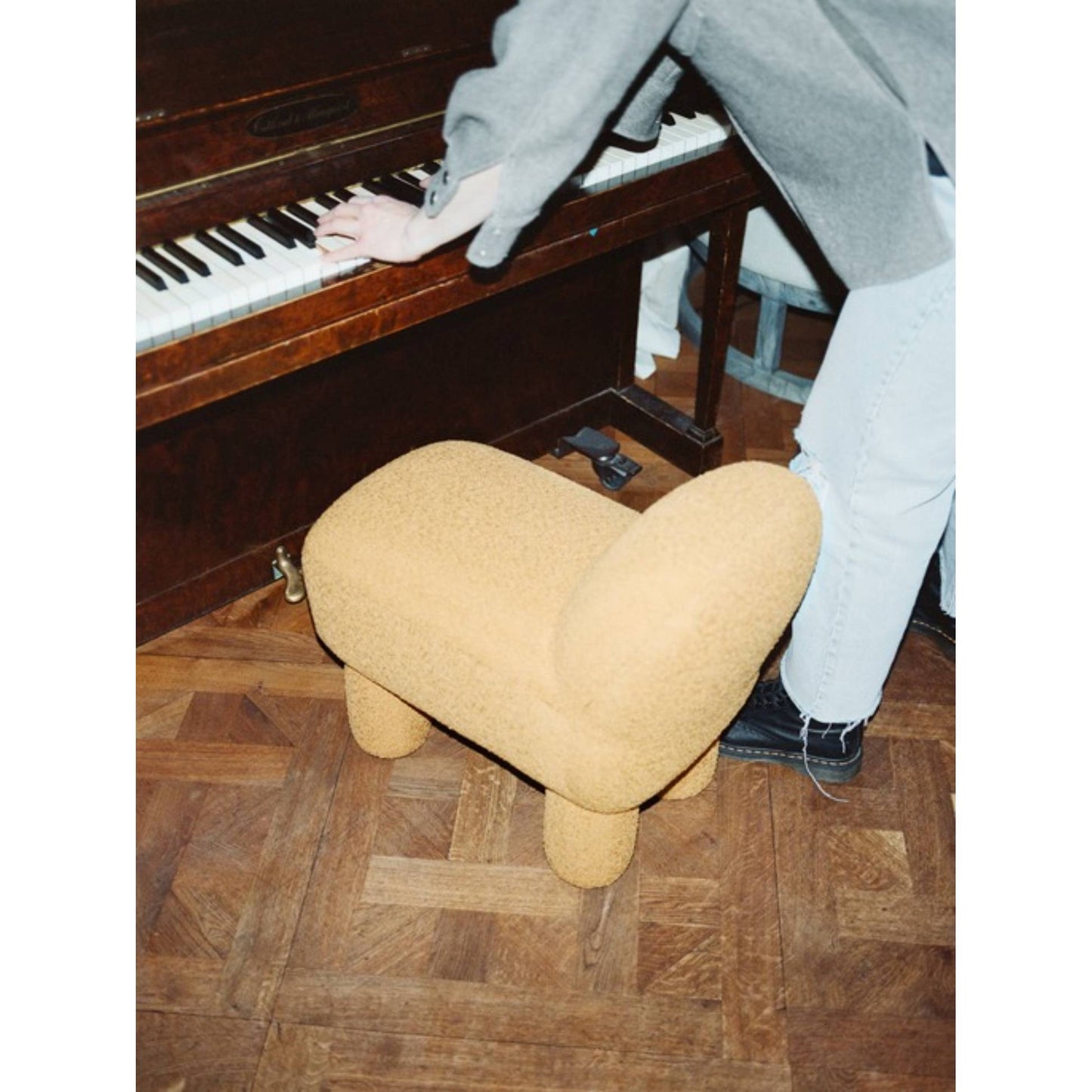 Lulu Pouf - Yellow