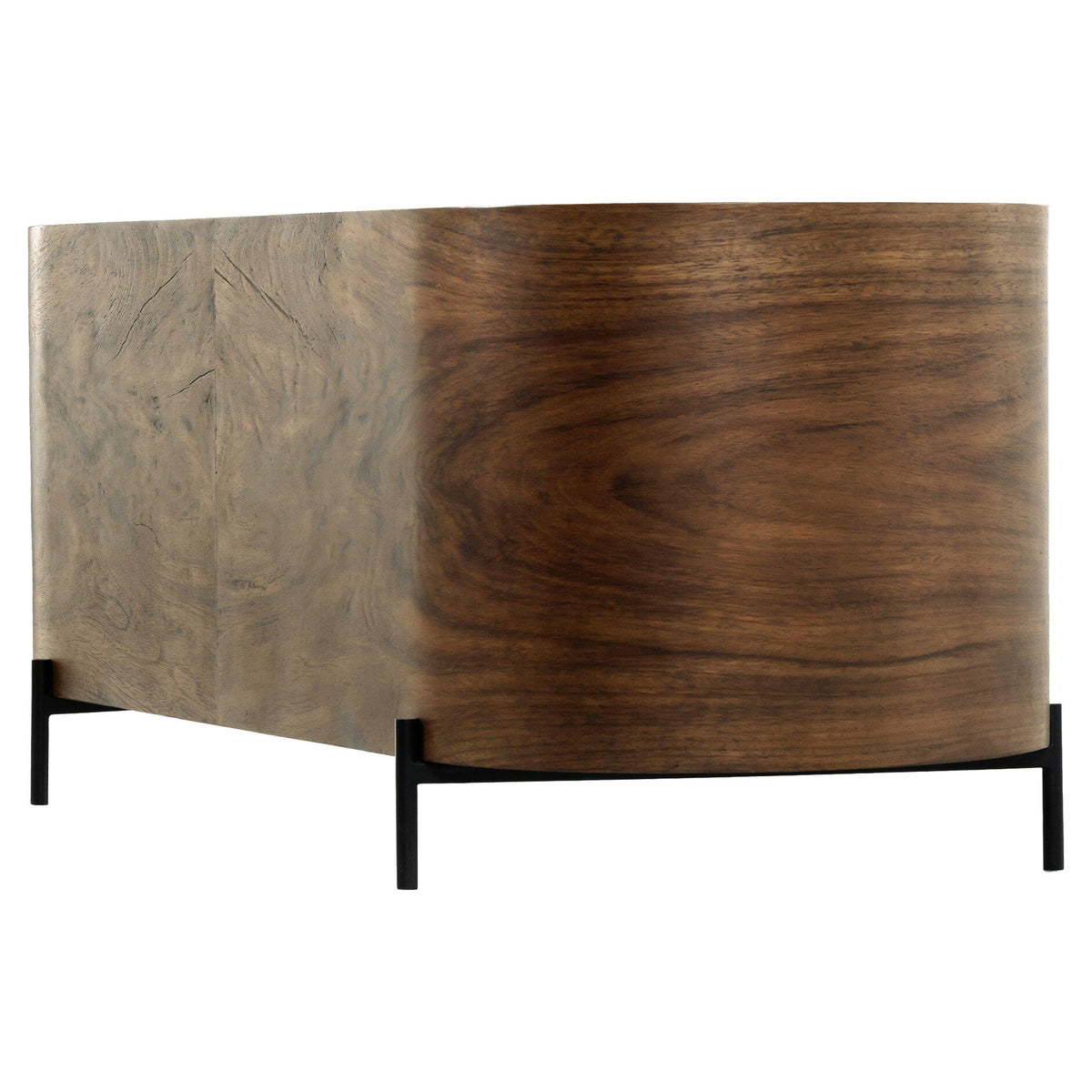 Lunas Executive Desk - Caramel Guanacaste