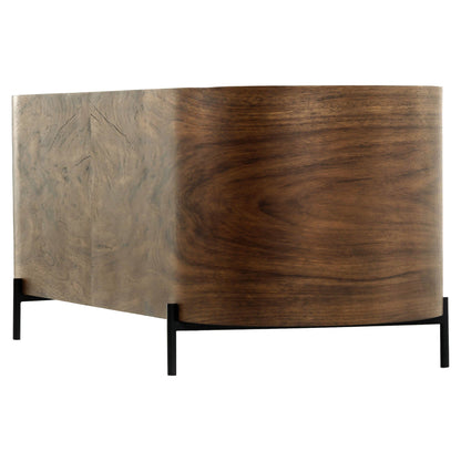 Lunas Executive Desk - Caramel Guanacaste