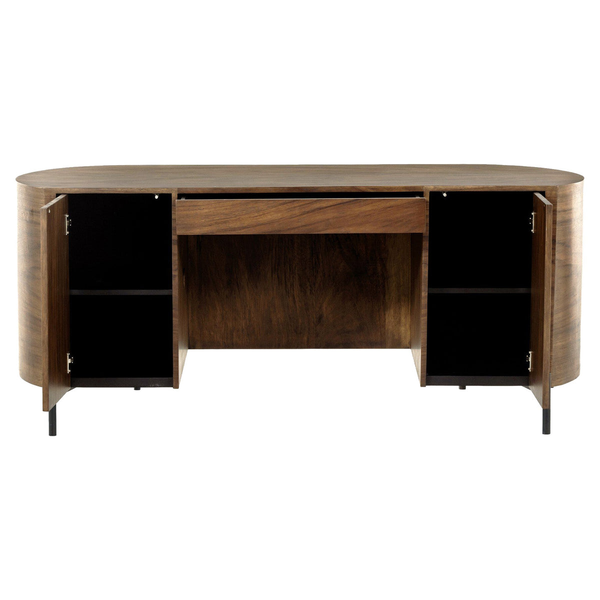 Lunas Executive Desk - Caramel Guanacaste