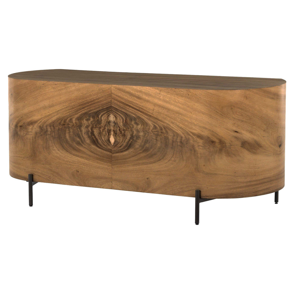 Lunas Executive Desk - Gold Guanacaste