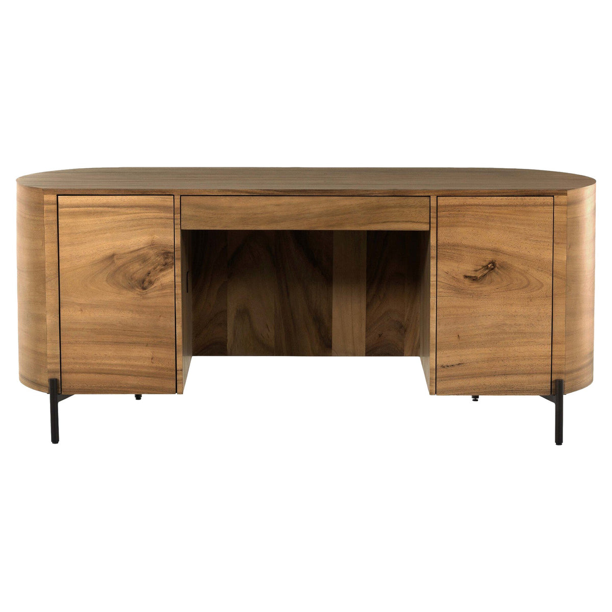 Lunas Executive Desk - Gold Guanacaste