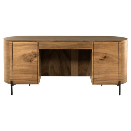 Lunas Executive Desk - Gold Guanacaste