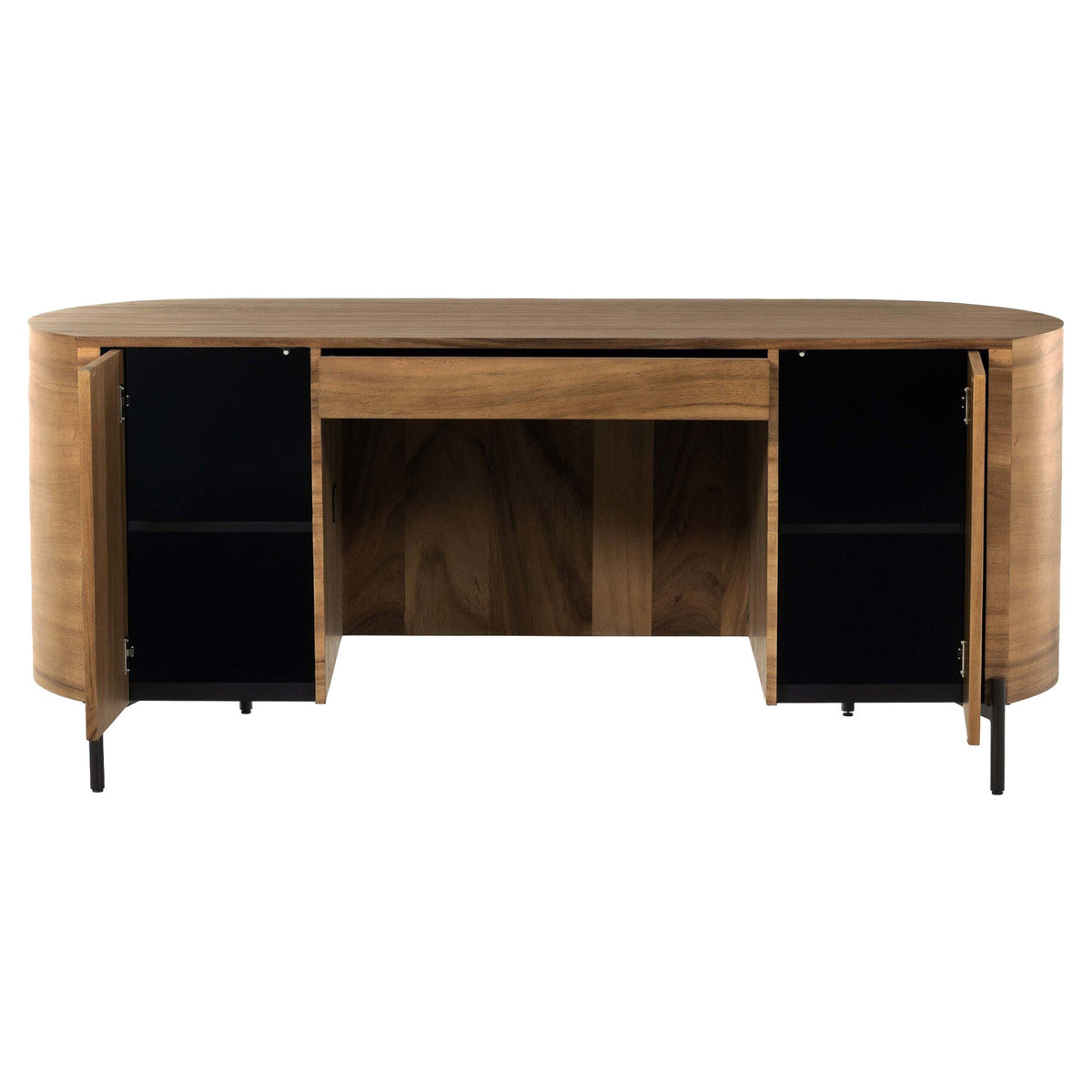 Lunas Executive Desk - Gold Guanacaste