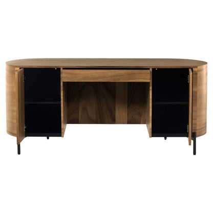 Lunas Executive Desk - Gold Guanacaste