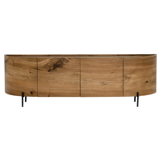 Lunas Media Console - Gold Guanacaste