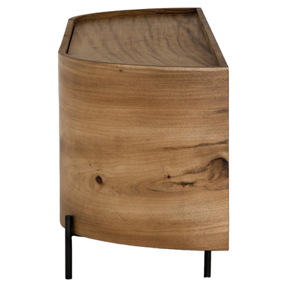 Lunas Media Console - Gold Guanacaste