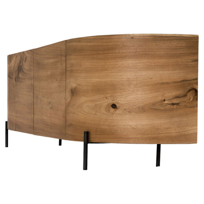Lunas Media Console - Gold Guanacaste
