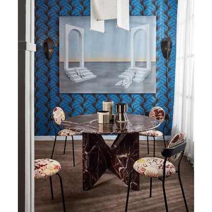 Lussas Wallpaper East - Dark Blue, Black