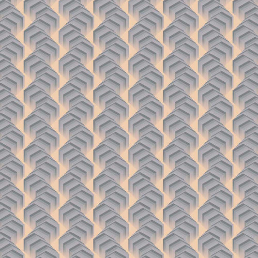 Lussas Wallpaper East - Gray, Pink
