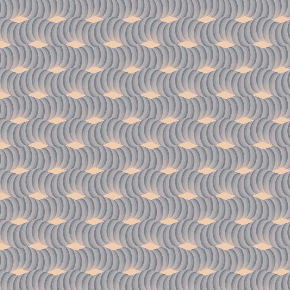 Lussas Wallpaper West - Gray, Pink