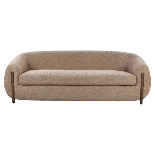 Lyla Sofa - Sheepskin Camel