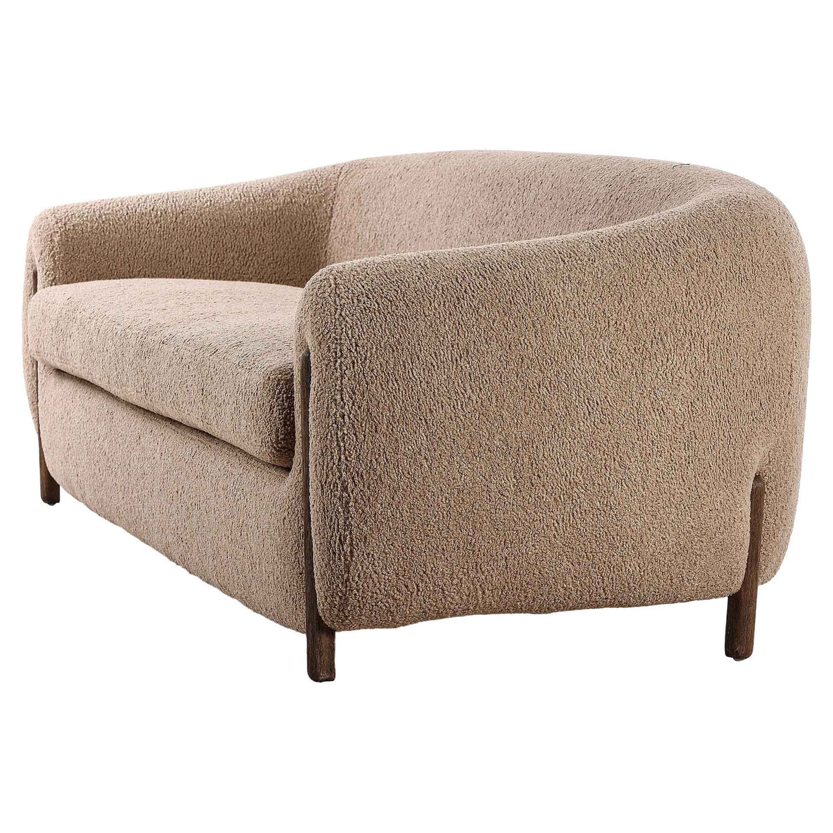 Lyla Sofa - Sheepskin Camel
